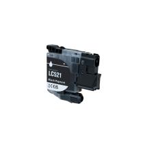 Združljiva kartuša s črnilom LC521BK, 500 strani za tiskalnike Brother (ORINK BULK)